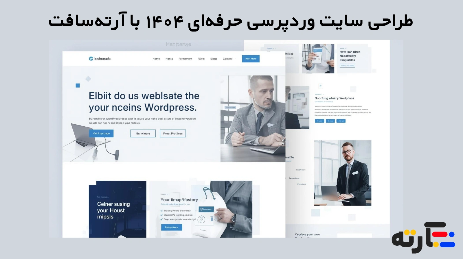 طراحی سایت وردپرسی حرفه ای